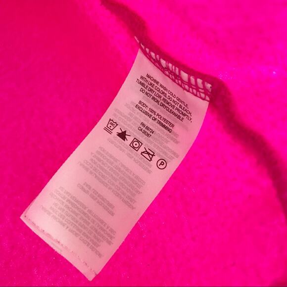 Columbia Full Zip Fleece Jacket Magenta Pink - Picture 6 of 7